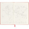 Еженедельник MOLESKINE LE L`PETIT PRINCE WKNT LARGE DPP12WN3DY23 красный